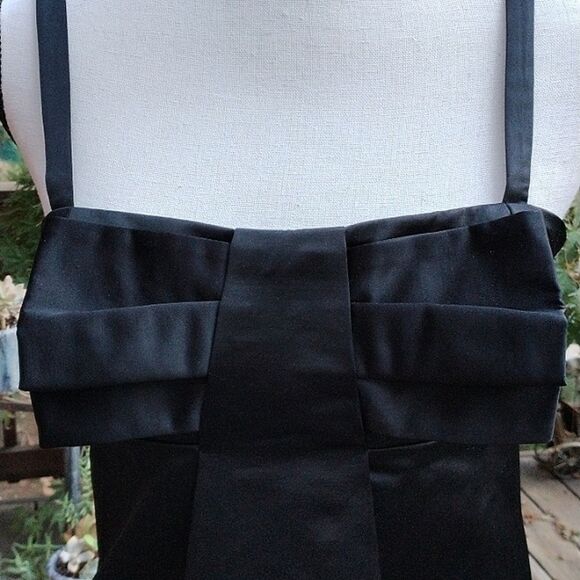 NWT French Connection Black Satin Dress - Picture 9 of 9
